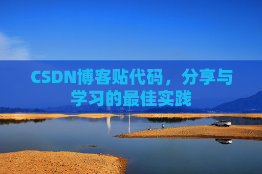 CSDN博客贴代码，分享与学习的最佳实践